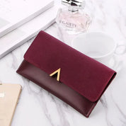 2023 carteiras femininas de couro ferrolho senhora moneybags zíper moeda bolsa mulher envelope carteira cartões de dinheiro id titular sacos bolsas bolso