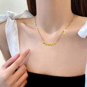 316l aço inoxidável nova moda jóias de luxo elegante margarida soldagem 7 flores charme corrente gargantilha colares pingentes para mulher