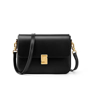 100% couro dividido bolsa de ombro feminina moda pequena praça axila saco de alta qualidade das mulheres commuter crossbody saco