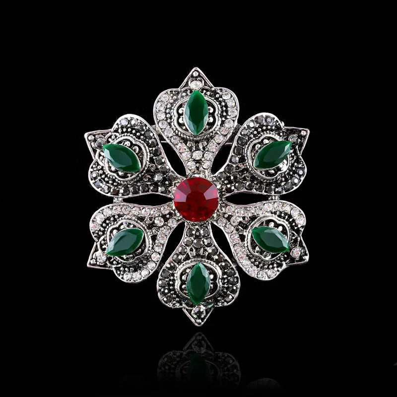 Alta qualidade moda tribunal barroco retro broche personalidade oco distintivo corsage high-end presente de natal acessórios de roupas