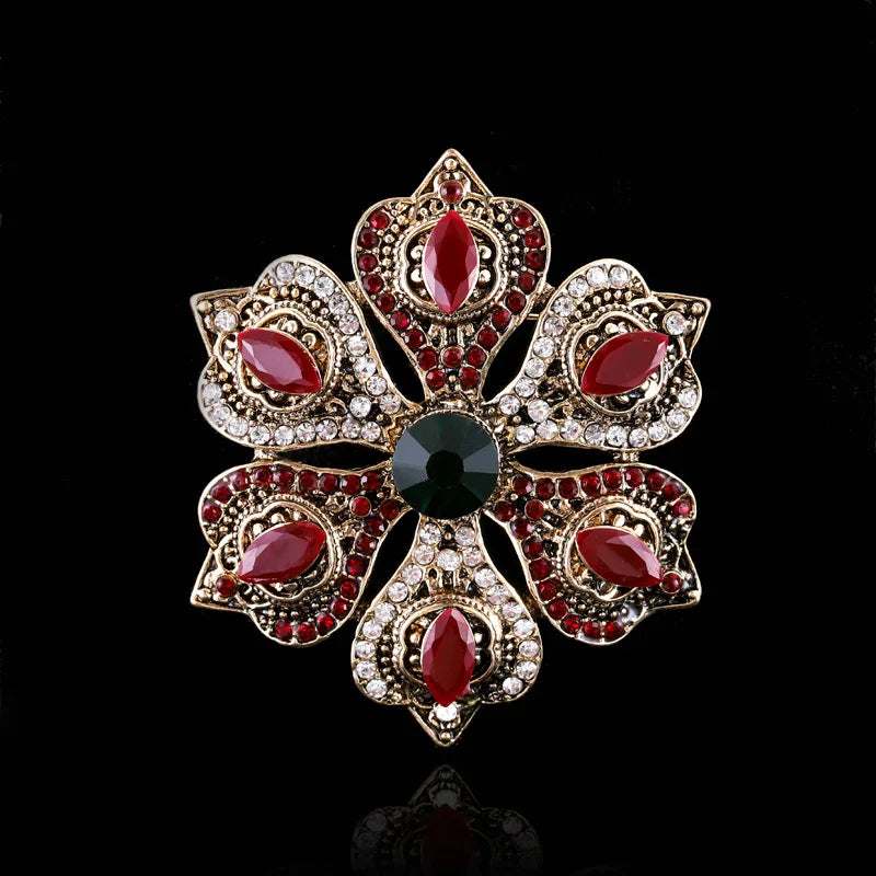 Alta qualidade moda tribunal barroco retro broche personalidade oco distintivo corsage high-end presente de natal acessórios de roupas
