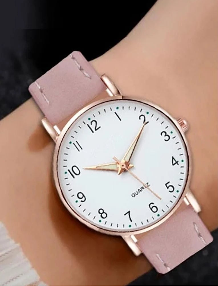 Senhoras diamante-cravejado luminoso retro feminino relógio de couro cinto relógio de quartzo feminino simplicidade decoração casual relógios de pulso