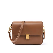 100% couro dividido bolsa de ombro feminina moda pequena praça axila saco de alta qualidade das mulheres commuter crossbody saco