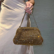 Luxo glitter nuvem saco de mão feminina cristal brilhante strass diamante saco noite festa casamento bolsa embreagem sacos ombro