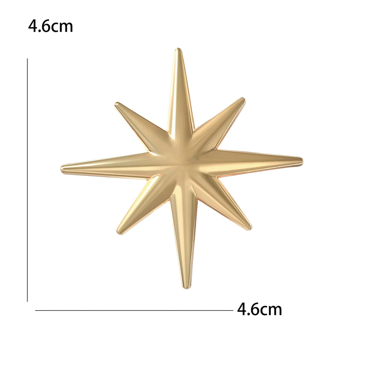 Broche Lua com Strass Design Elegante Feminino