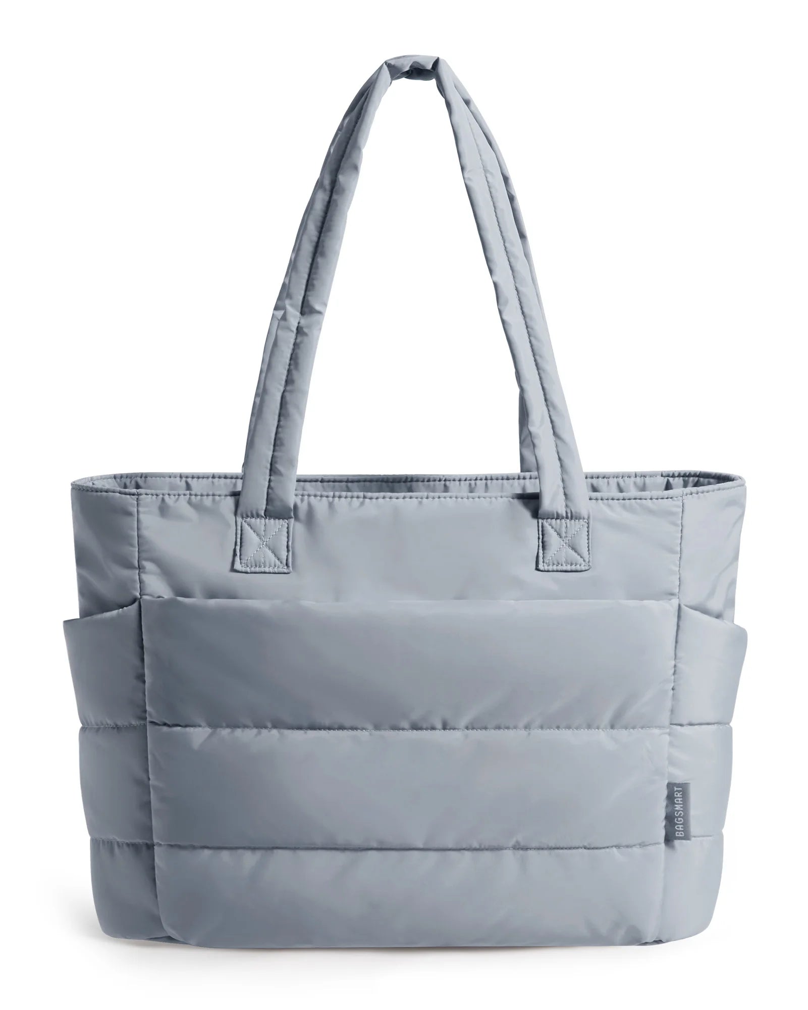 BAGSMART Bolsa feminina de grande capacidade, cor sólida, bolsa versátil para viagens, trabalho, estudante, classe, sacola de compras