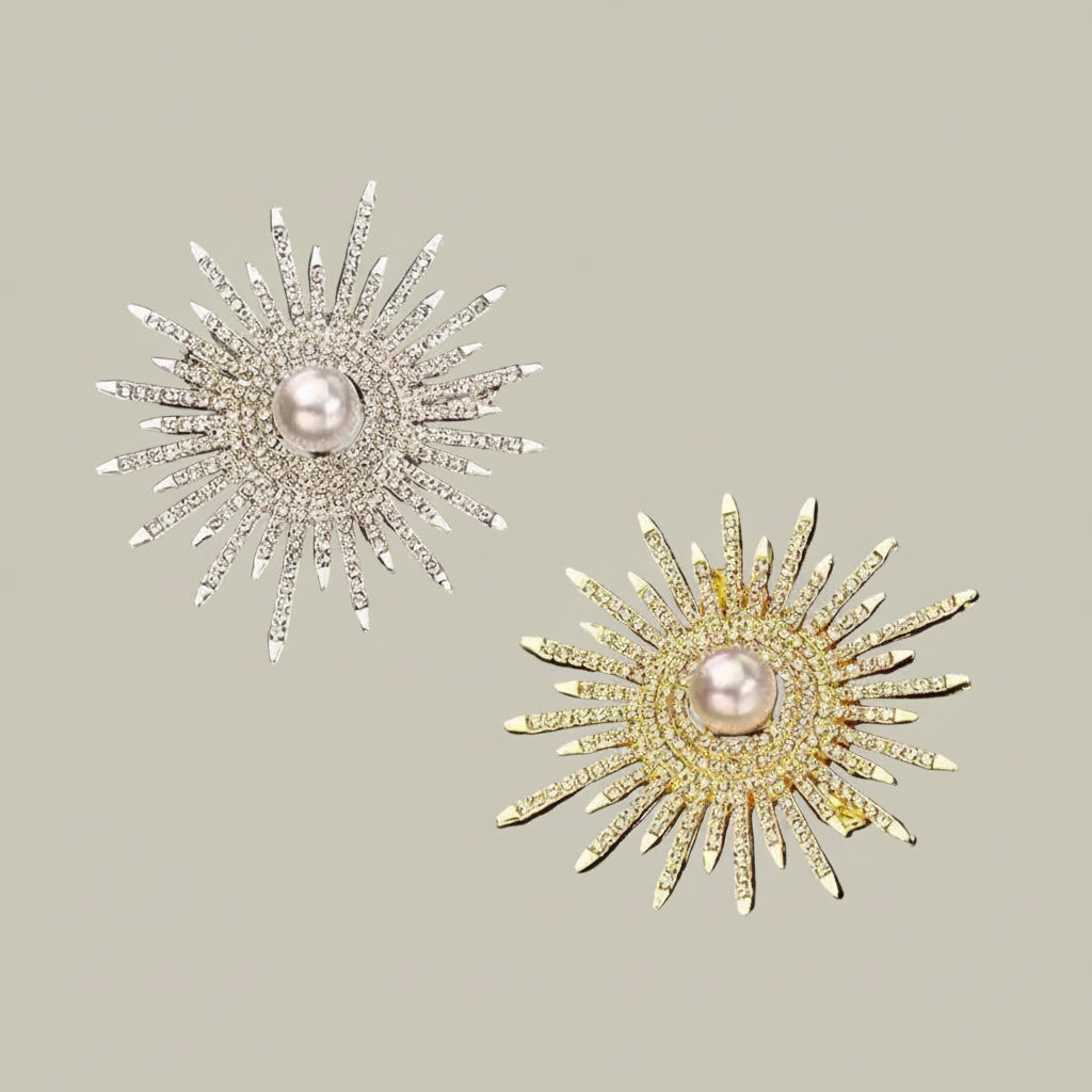 1pc lindo luxo girassol broche retro personalizado pino moda festa romântico jóias acessórios charme presente na moda único