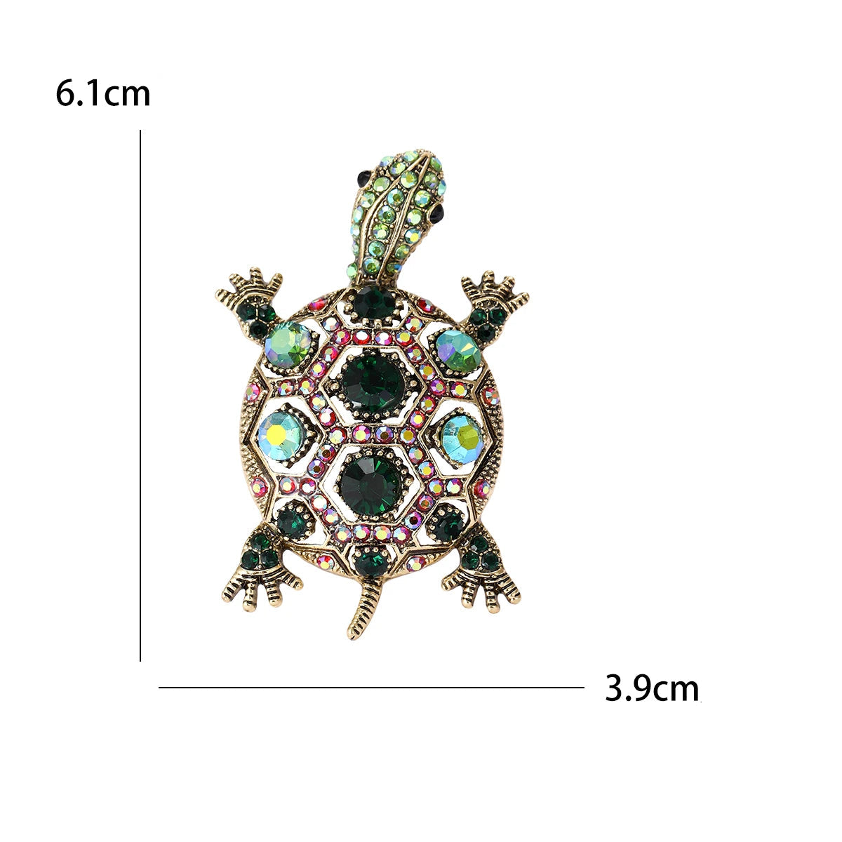 Alfinetes de tartaruga esmaltados para mulheres unissex strass mar animal broches escritório festa amigo presentes joias acessórios