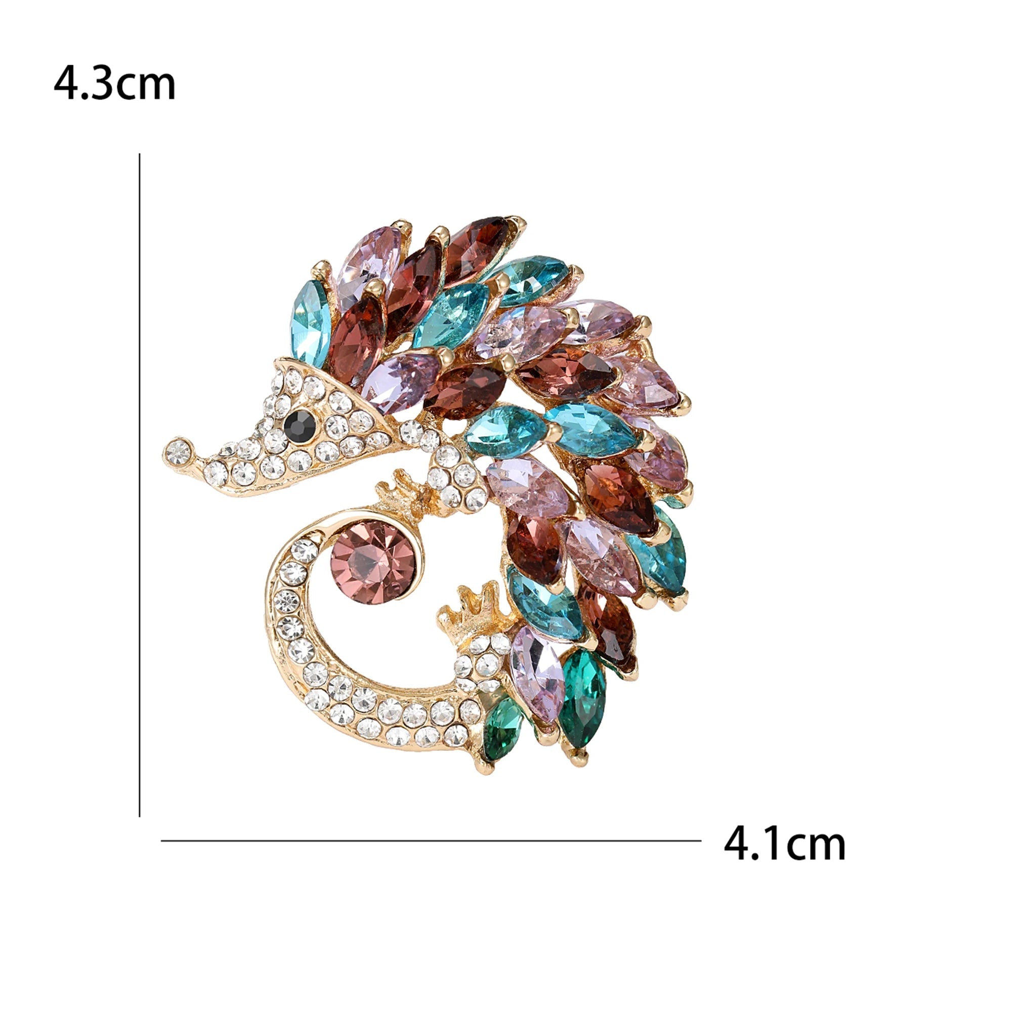 Esmalte Hedgehog Broches para Mulheres, Pins Pequenos Animais, Acessórios para Jóias, Presentes para Amigos, Festa de Escritório, Unissex