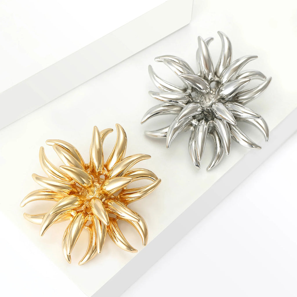 Broche Fogos de Artifício Vintage com Strass Design Elegante Feminino