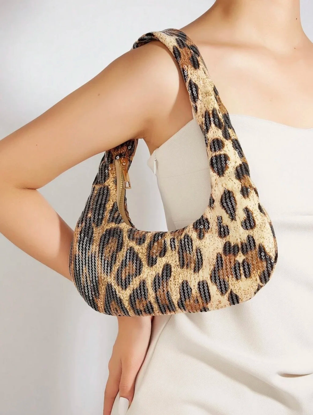 Glamourosa, elegante, requintada, luxuosa, comemora leopardo na moda bolsa com estampa de chita para mulheres bolsa de noiva perfeita para casamento, festa