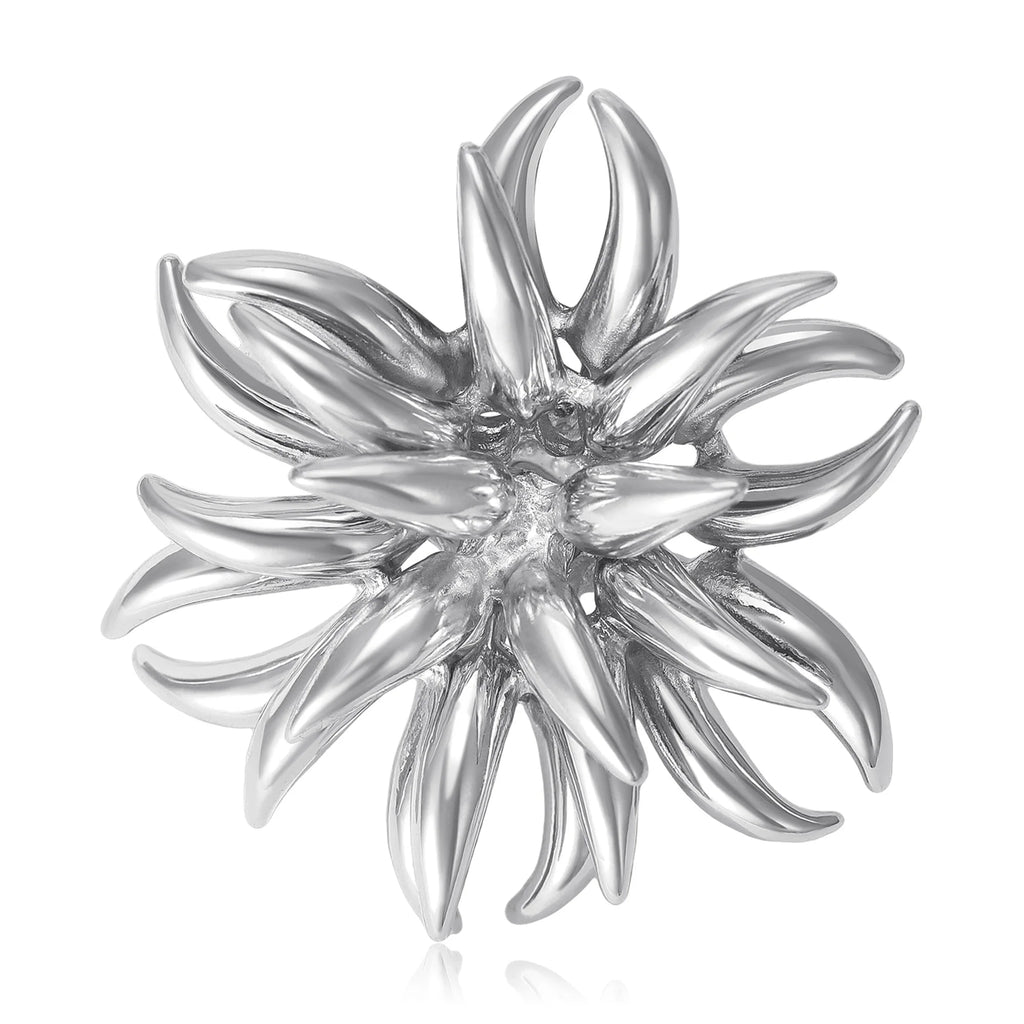 Broche Fogos de Artifício Vintage com Strass Design Elegante Feminino