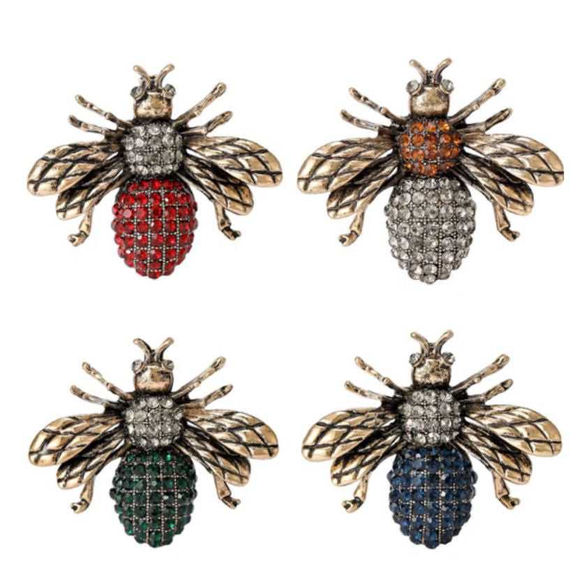 Broches de Abelha Vintage