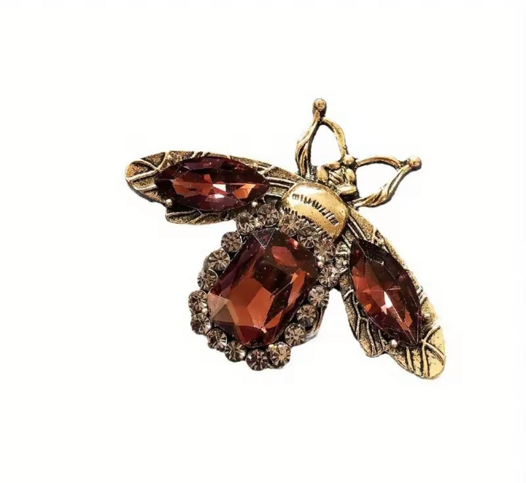 Broche Abelha Boho Luxo