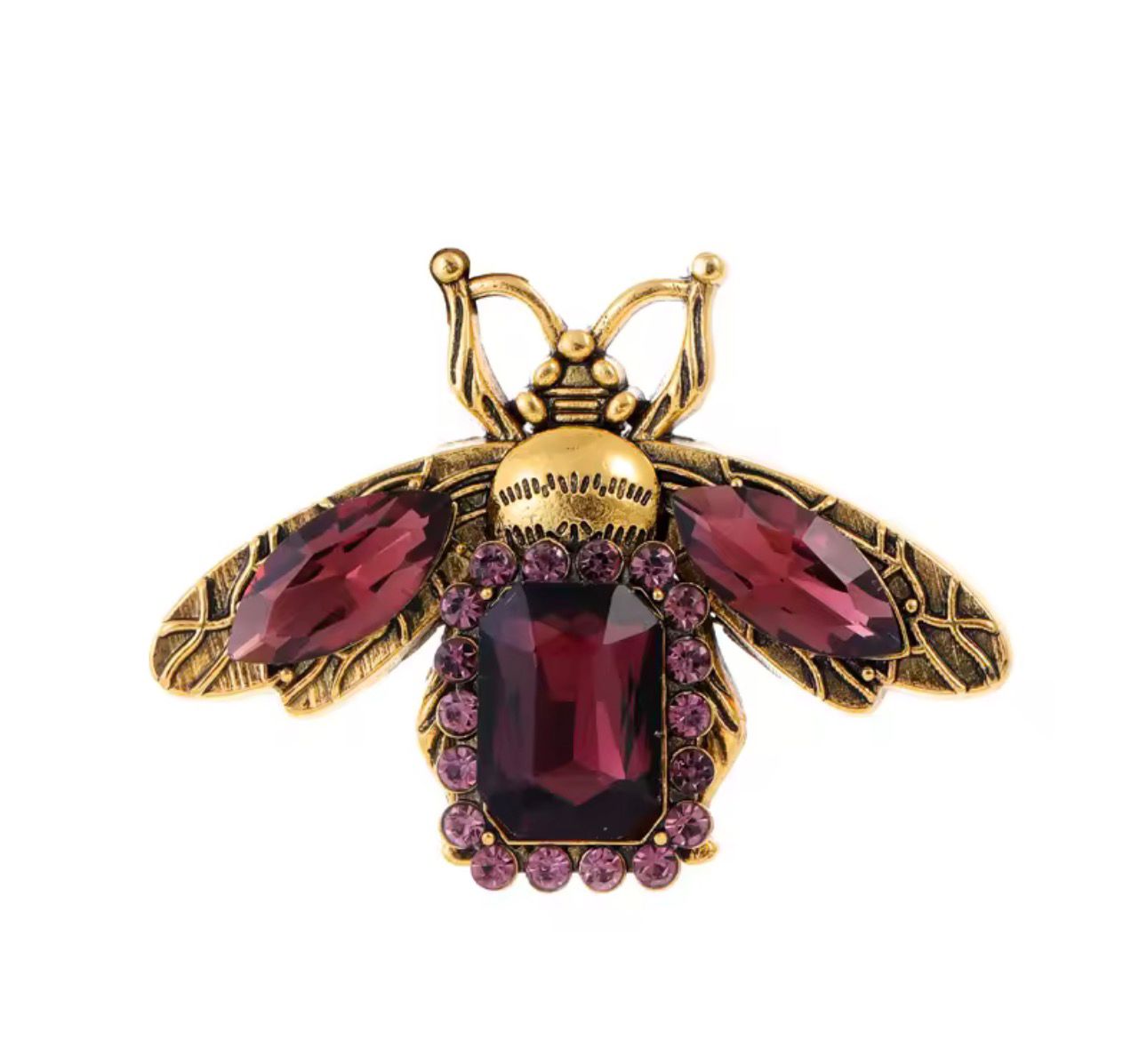 Broche Abelha Boho Luxo