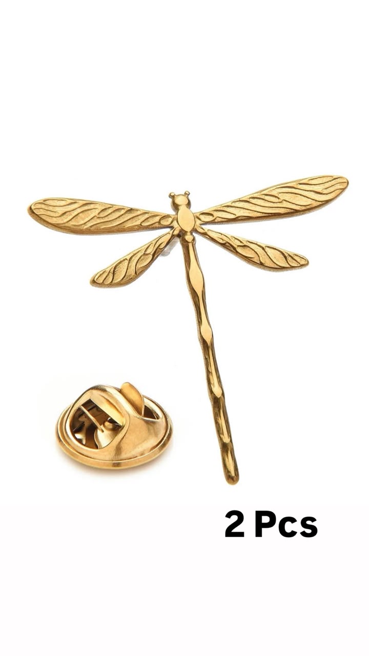 Broche de Libélula Minimalista