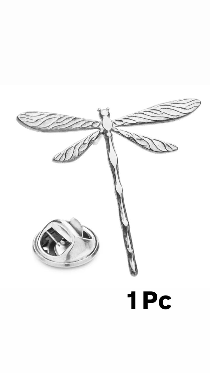 Broche de Libélula Minimalista