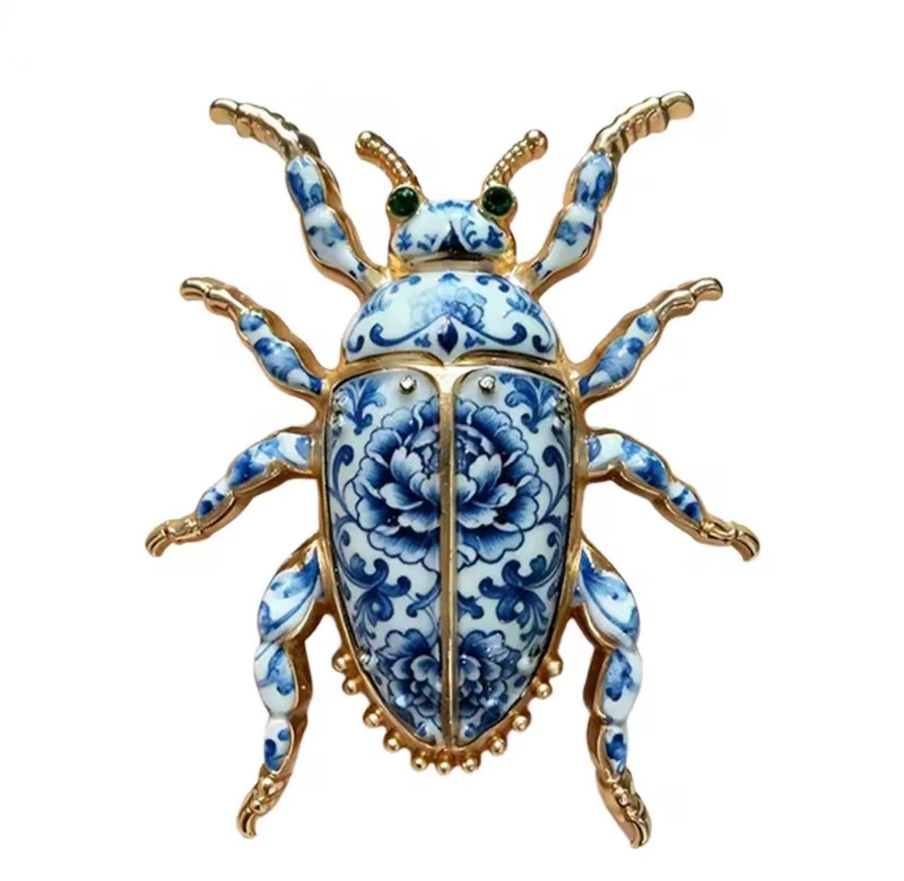 Broche Estilo Luzitano com Strass Elegante Feminino