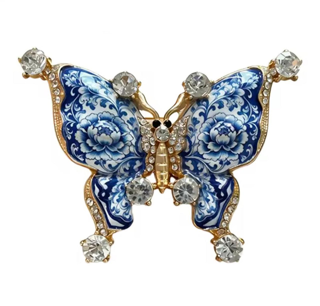 Broche Estilo Lusitano com Strass Elegante Feminino