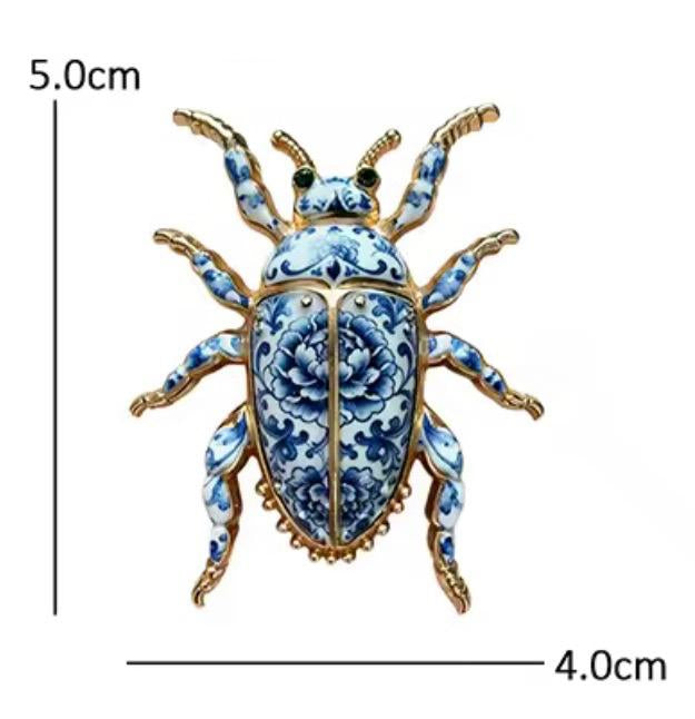 Broche Estilo Luzitano com Strass Elegante Feminino
