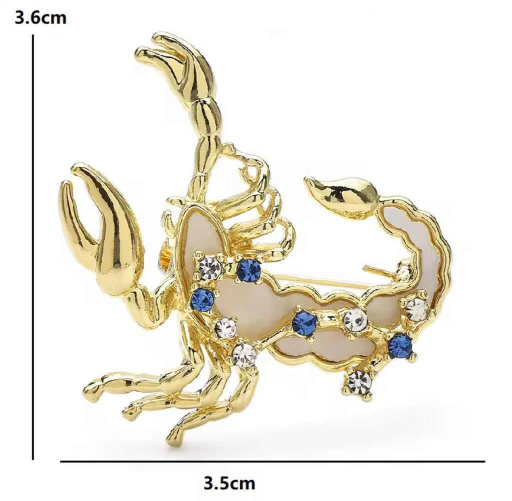 Broche Zodíaco Luxo