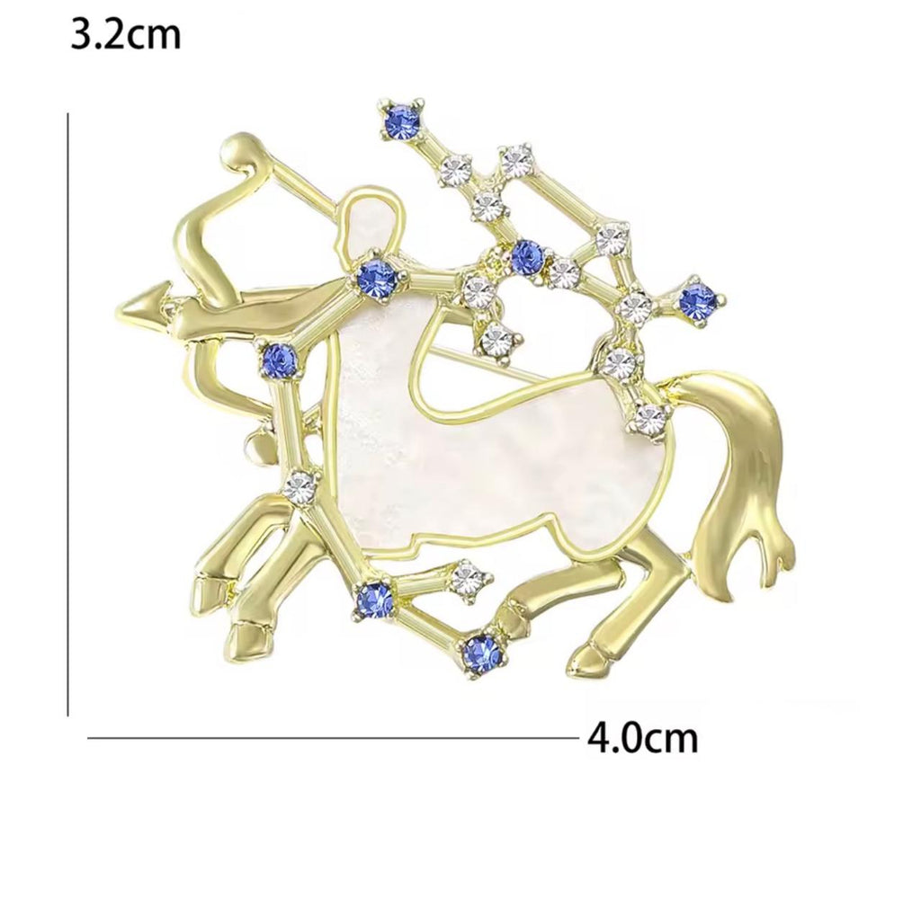 Broche Zodíaco Luxo
