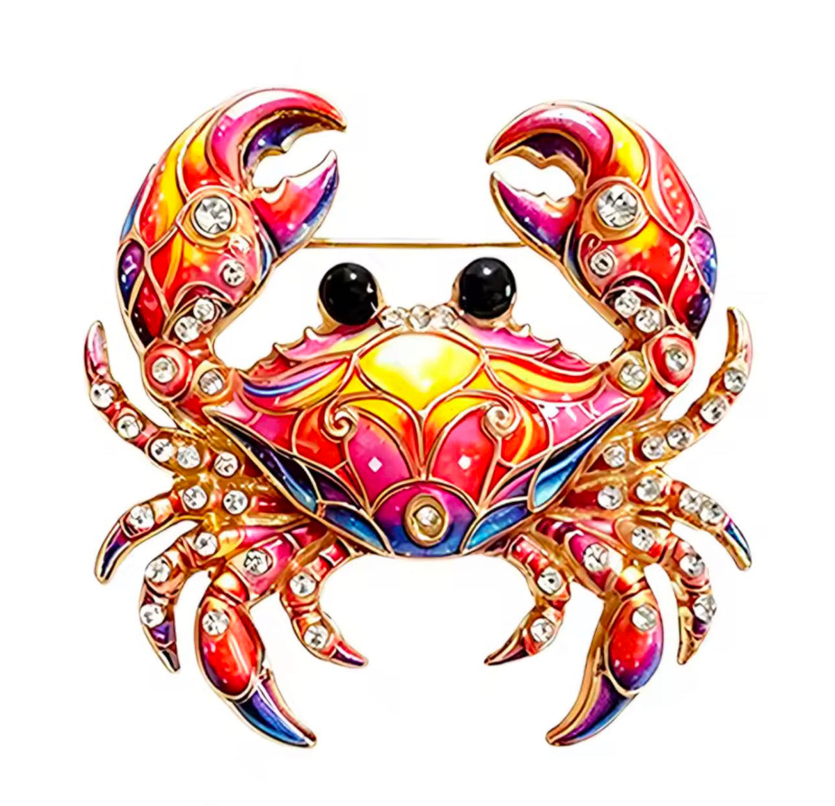 Broche Zodíaco com Strass