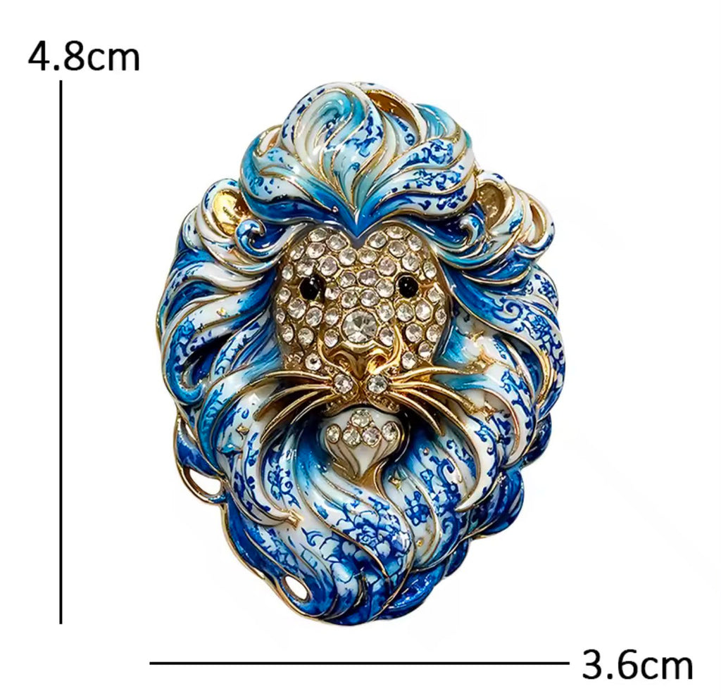 Broche Zodíaco com Strass