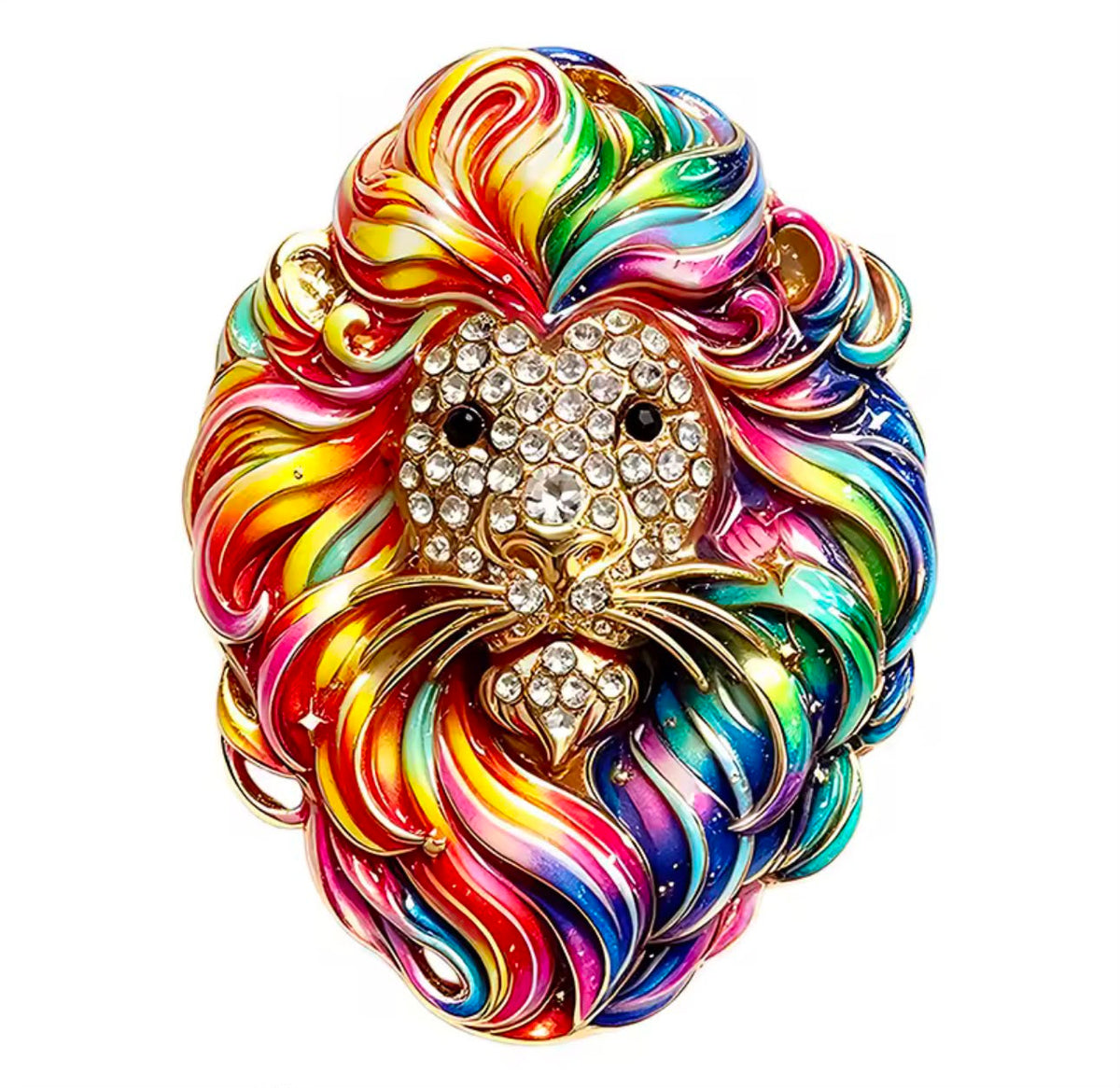 Broche Zodíaco com Strass