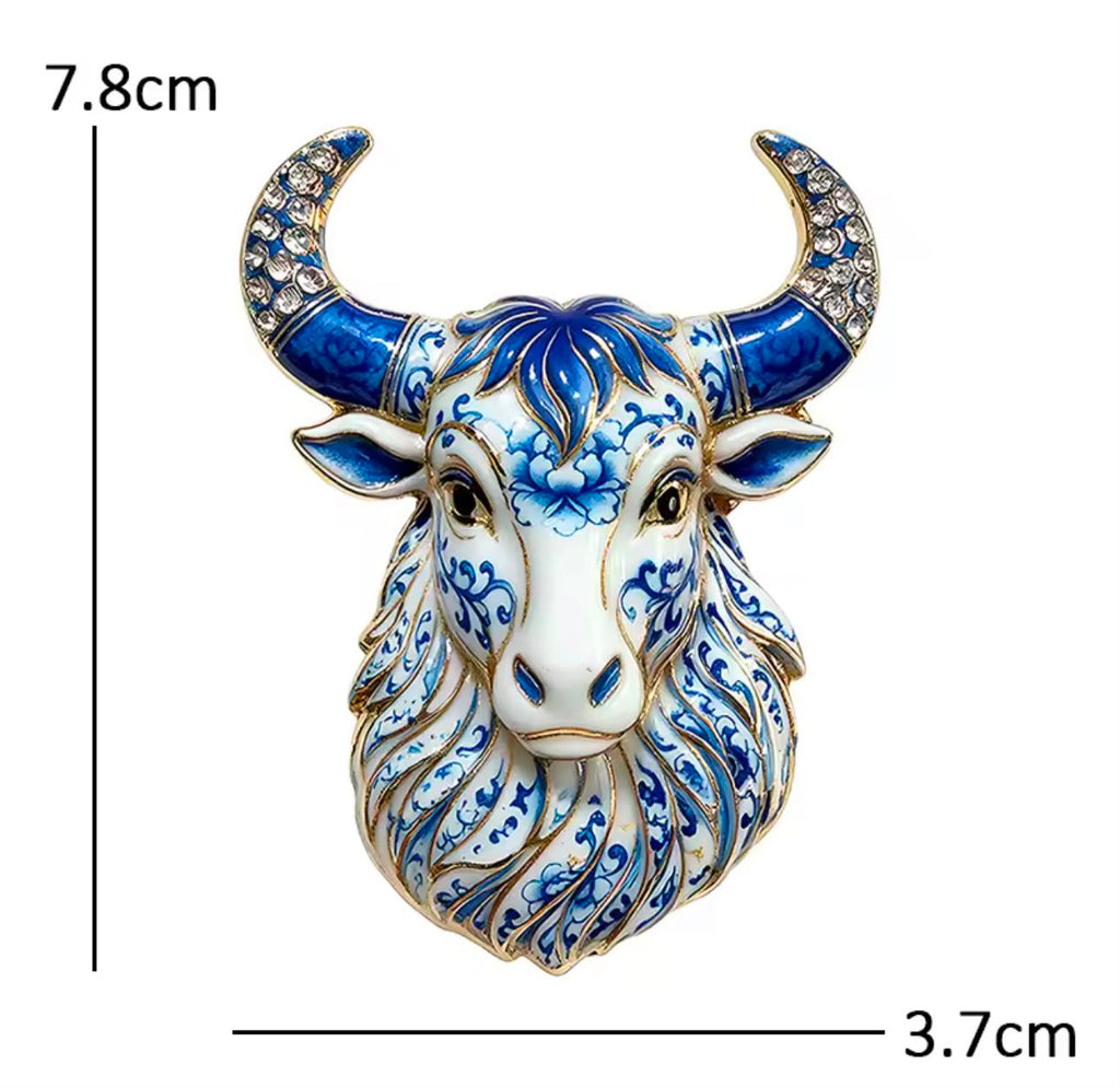 Broche Zodíaco com Strass