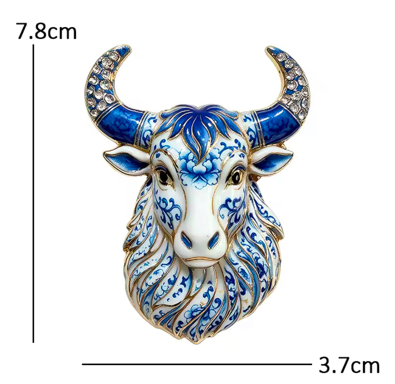 Broche Zodíaco com Strass