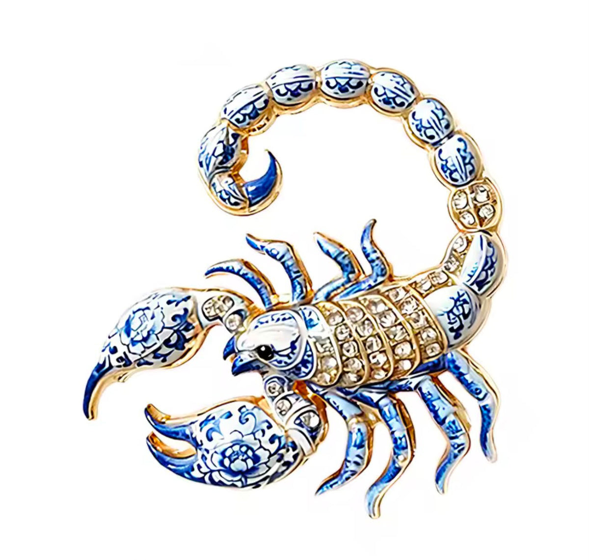 Broche Zodíaco com Strass