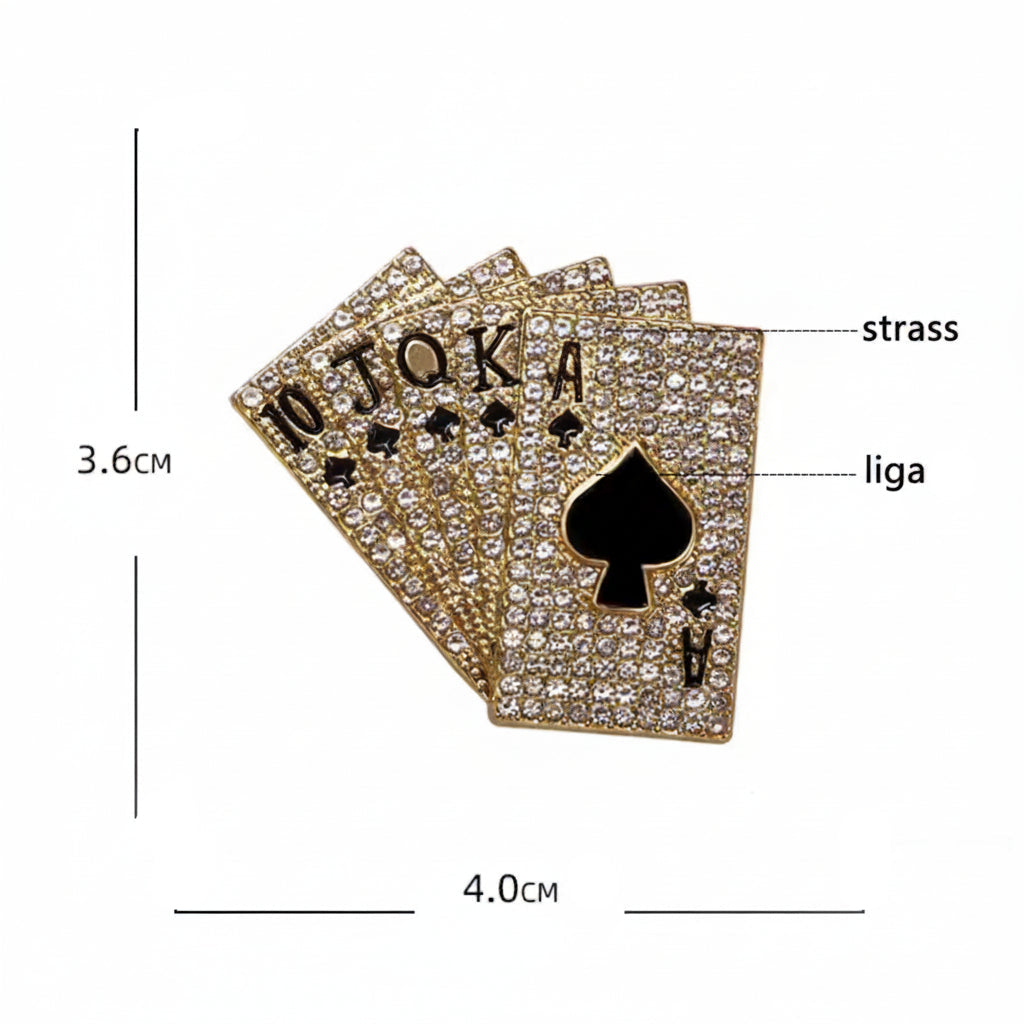 Broche de Poker Royale