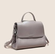 Bolsa de Couro Feminina de Luxo com Grande Capacidade