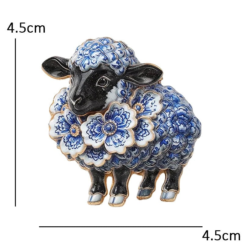Broche Estilo Lusitano com Strass Elegante Feminino