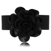 Cinto Feminino Elegante com Flores em Relevo