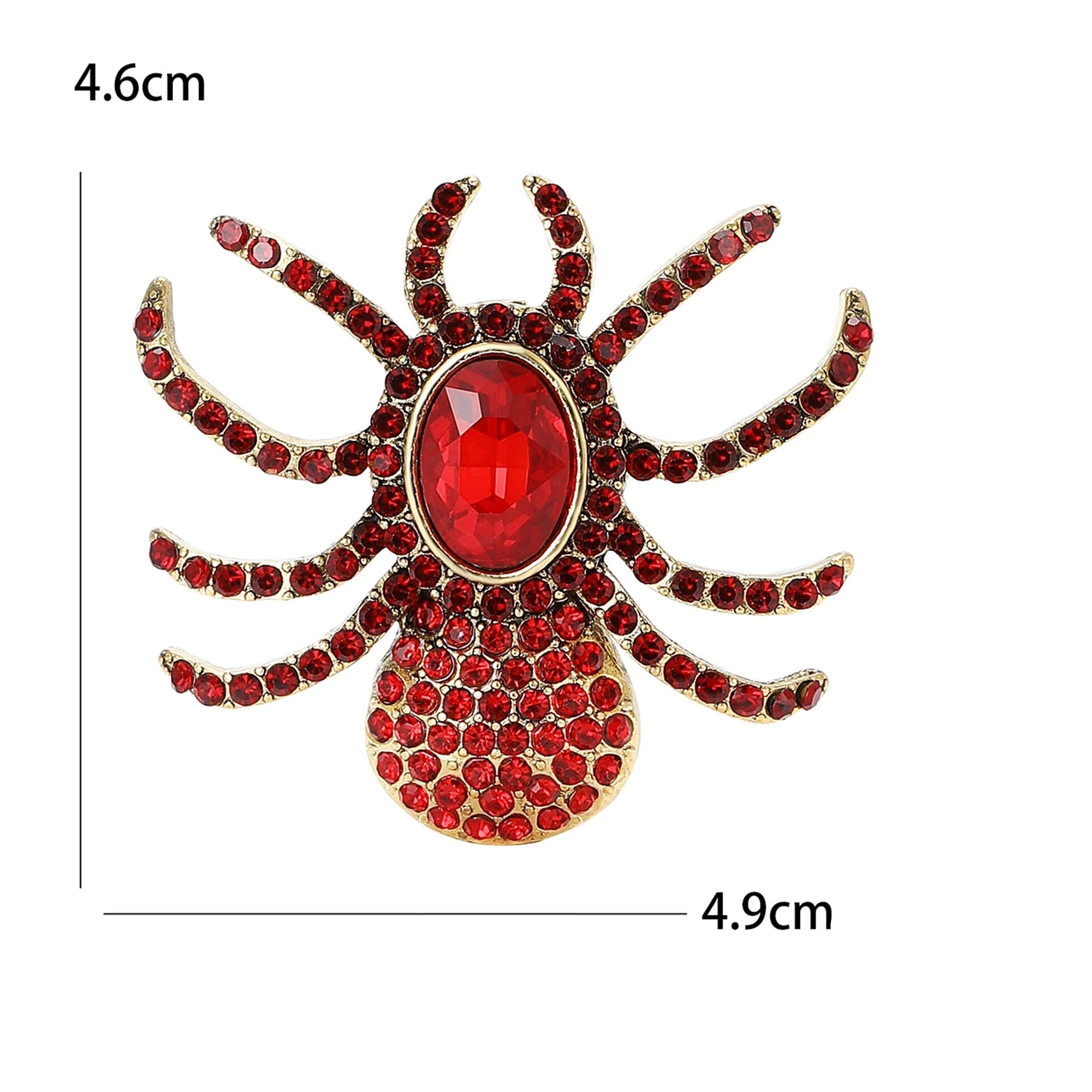 Broche Vintage Aranha Feminino - Elegância e Estilo
