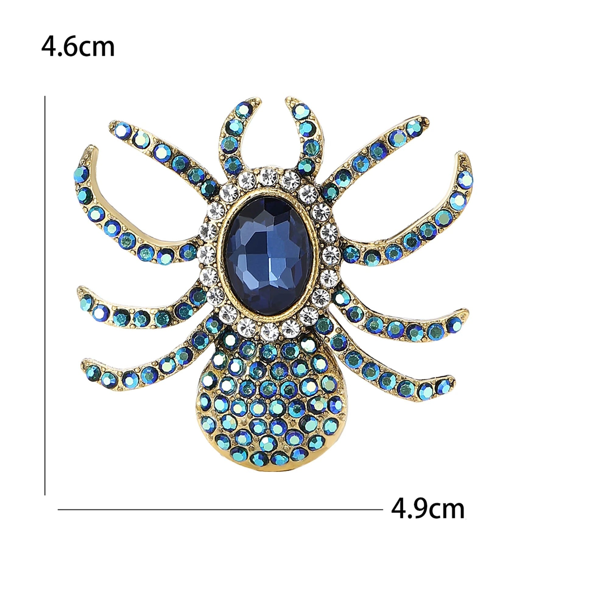 Broche Vintage Aranha Feminino - Elegância e Estilo