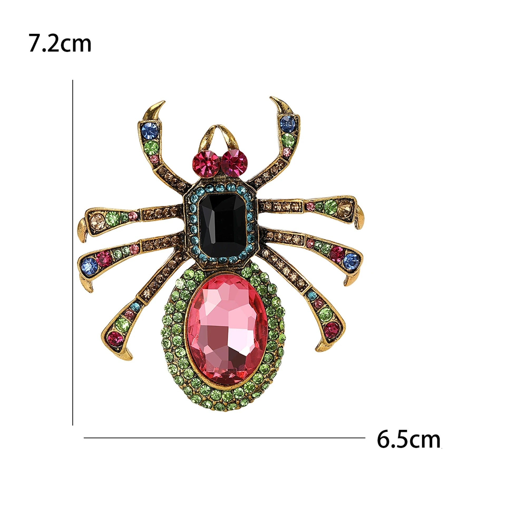Broche Vintage Aranha Feminino - Elegância e Estilo