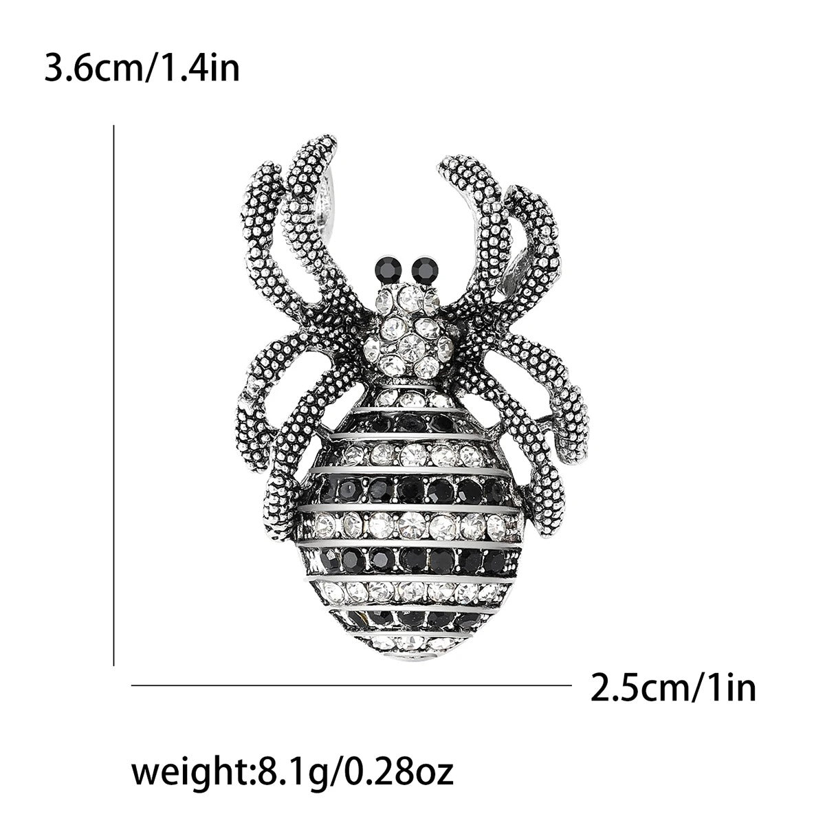 Broche Vintage Aranha Feminino - Elegância e Estilo