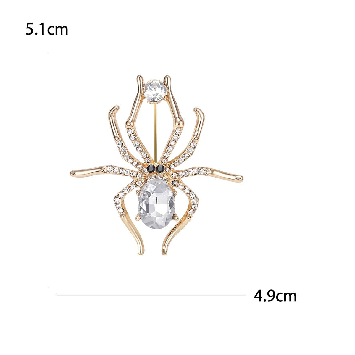Broche Vintage Aranha Feminino - Elegância e Estilo