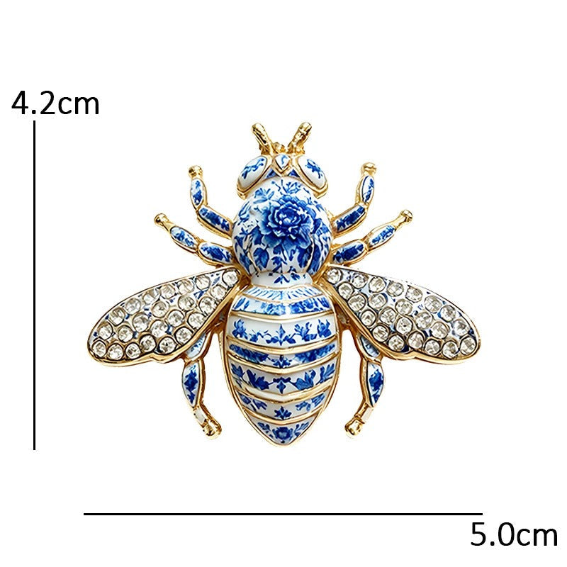 Broche Estilo Lusitano com Strass Elegante Feminino