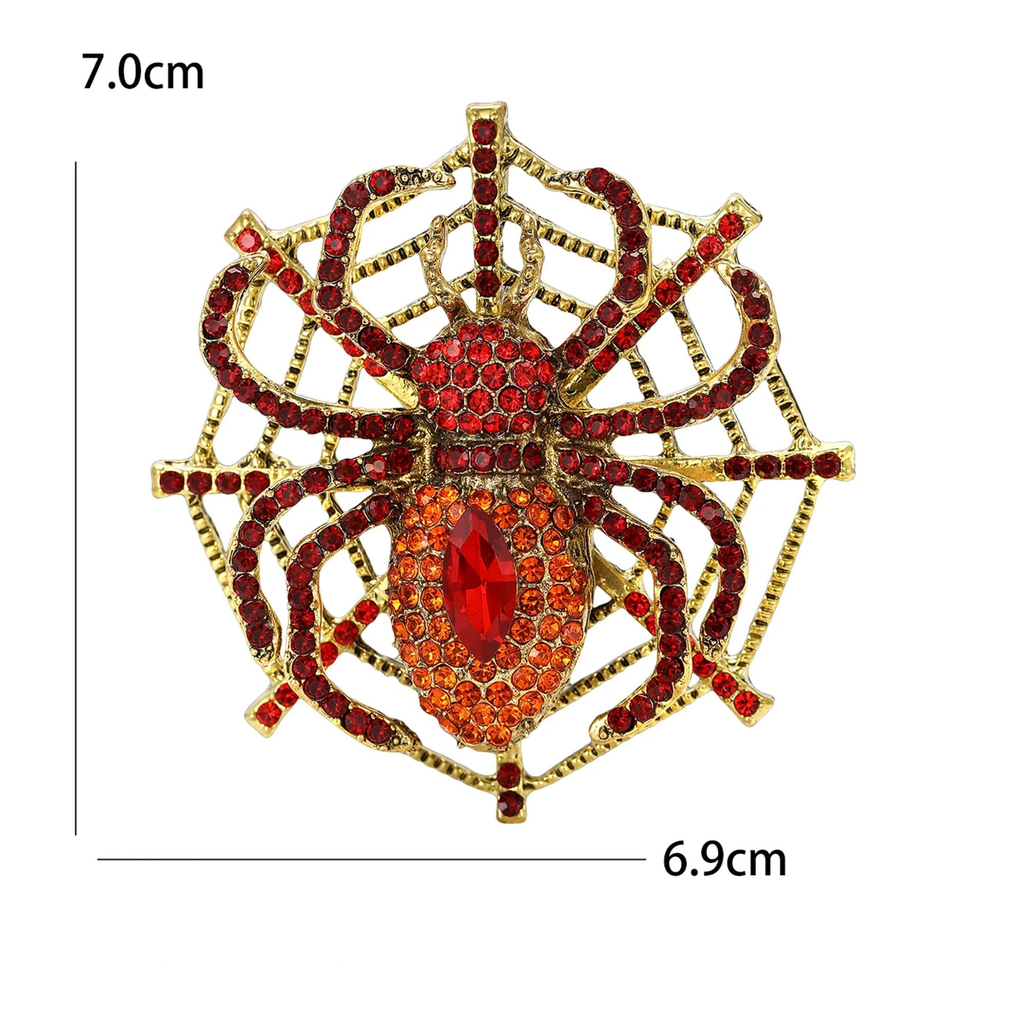 Broche Vintage Aranha Feminino - Elegância e Estilo
