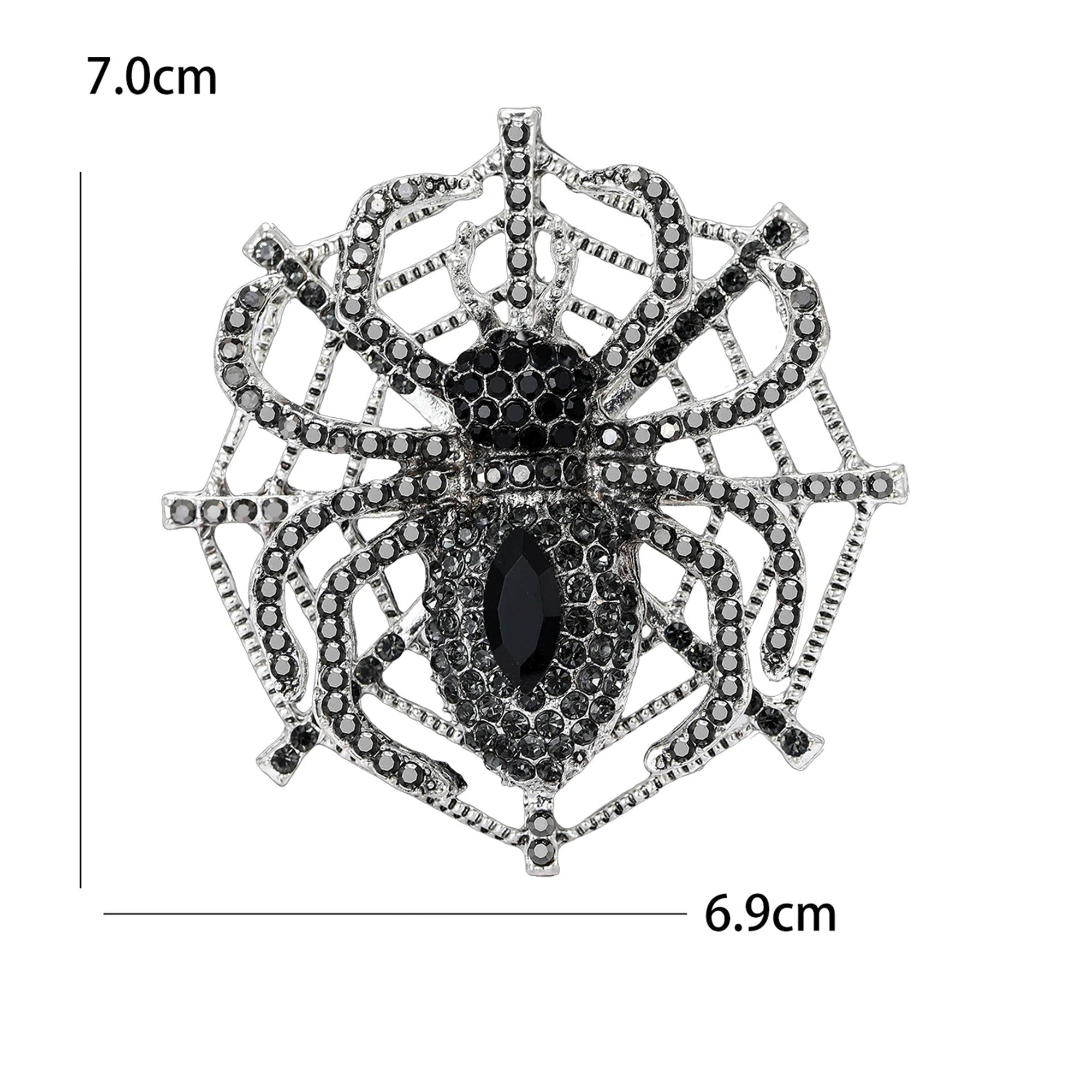 Broche Vintage Aranha Feminino - Elegância e Estilo